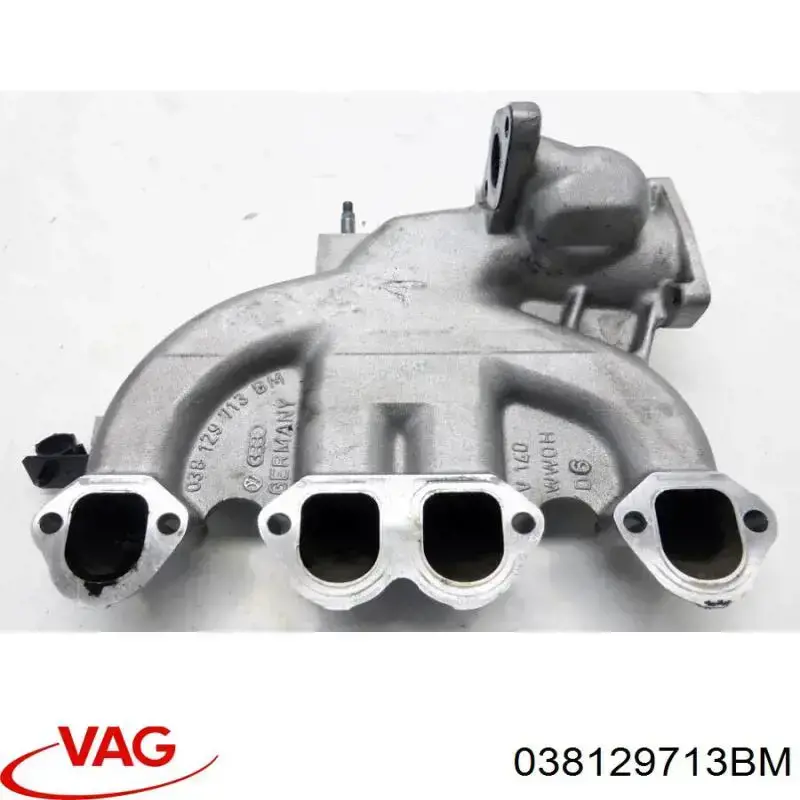 038129713BM VAG Tubo coletor de admissão