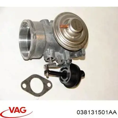 038131501AA VAG Válvula EGR de recirculação dos gases