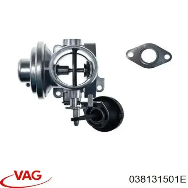 Compre 038131501E VAG Válvula EGR de recirculação dos gases