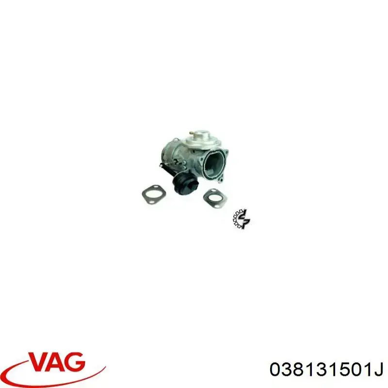 Válvula EGR de recirculação dos gases VAG 038131501J preço, a partir de 49,37 USD