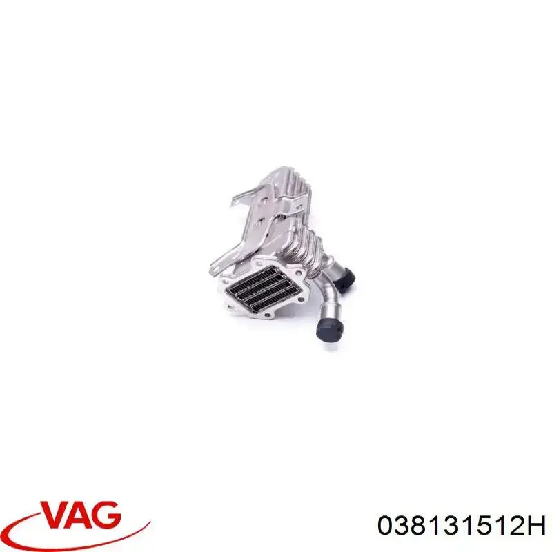 Radiador do sistema EGR de recirculação dos gases de escape VAG 038131512H preço, a partir de 122,11 USD