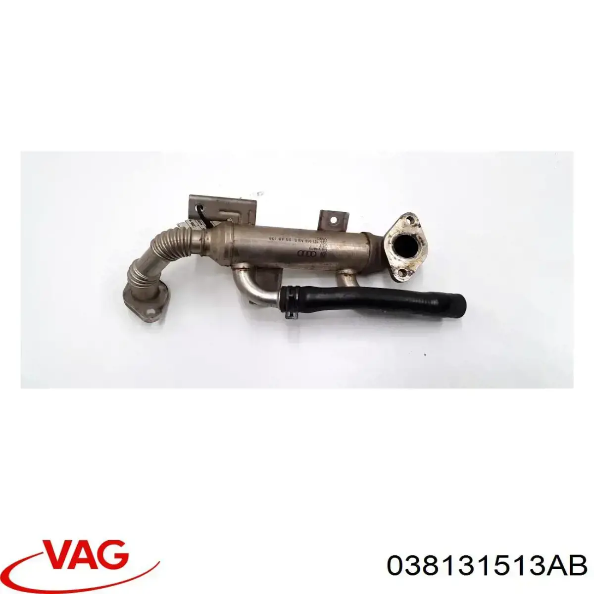 038131513AB VAG Radiador do sistema EGR de recirculação dos gases de escape
