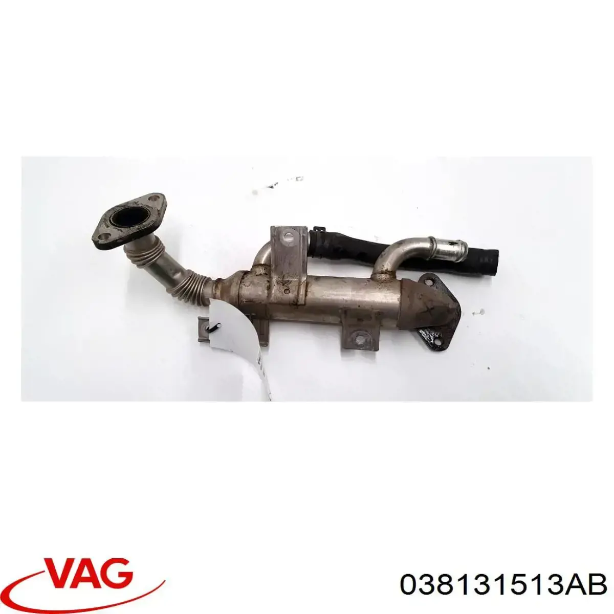 Radiador do sistema EGR de recirculação dos gases de escape VAG 038131513AB preço, a partir de 557,08 USD