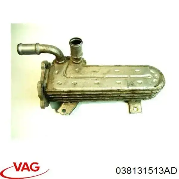 Compre 038131513AD VAG Radiador do sistema EGR de recirculação dos gases de escape