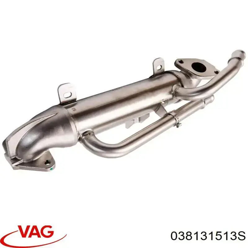 Radiador do sistema EGR de recirculação dos gases de escape VAG 038131513S preço, a partir de 64,70 USD