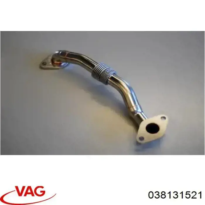 Compre 038131521 VAG Cano derivado do sistema de recirculação dos gases de escape EGR