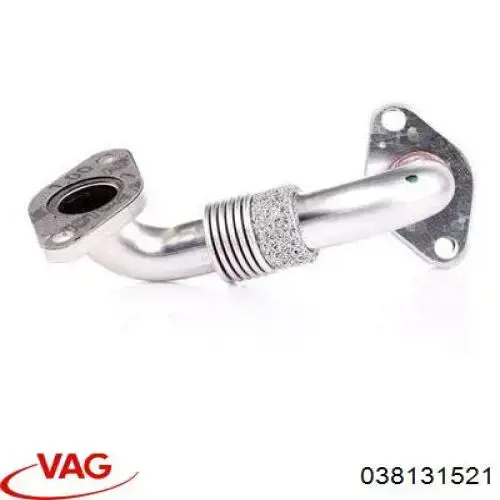038131521 VAG Cano derivado do sistema de recirculação dos gases de escape EGR