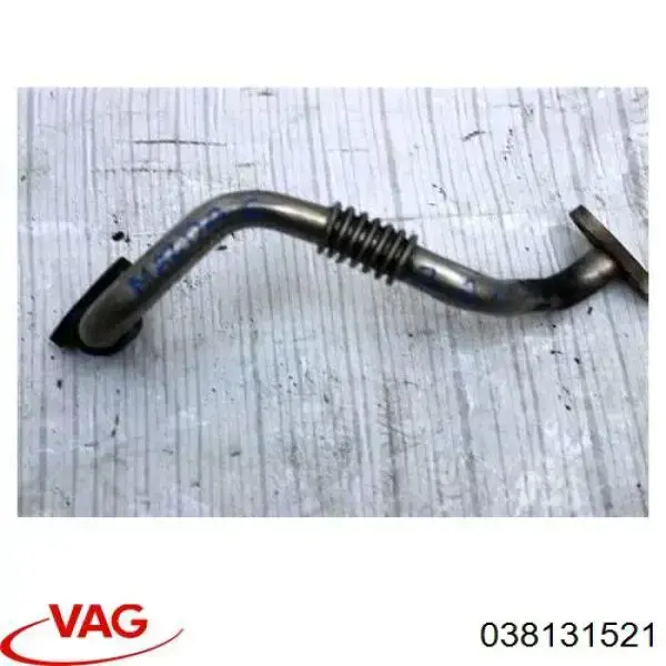 Cano derivado do sistema de recirculação dos gases de escape EGR VAG 038131521 preço, a partir de 45,97 USD