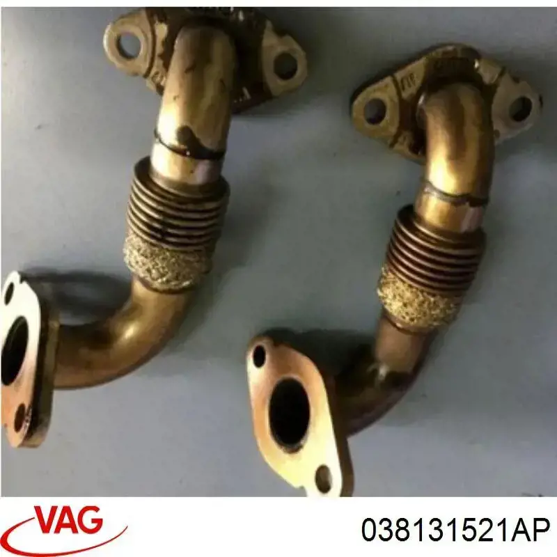 038131521AP VAG Cano derivado do sistema de recirculação dos gases de escape EGR