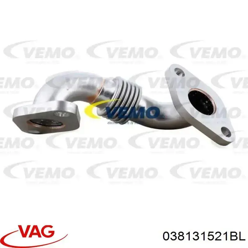 038131521BL VAG Cano derivado do sistema de recirculação dos gases de escape EGR