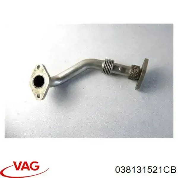 V10640017 Vemo Cano derivado do sistema de recirculação dos gases de escape EGR