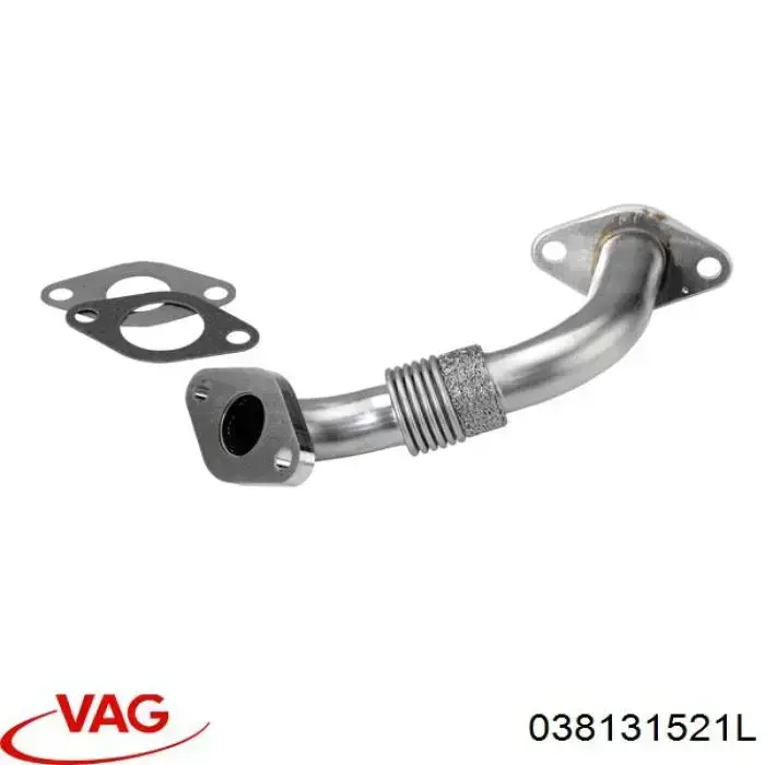 038131521L VAG Cano derivado do sistema de recirculação dos gases de escape EGR