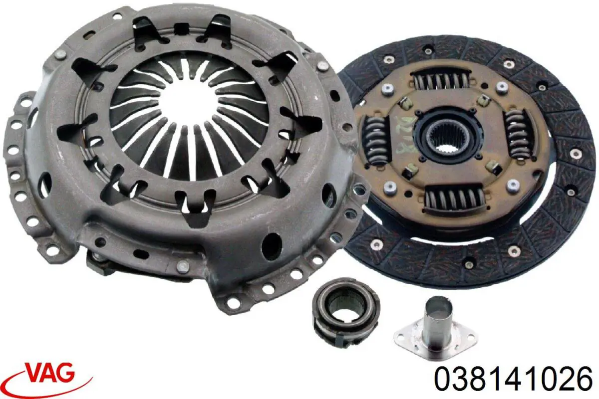 Compre 038141026 VAG Cesta de embraiagem