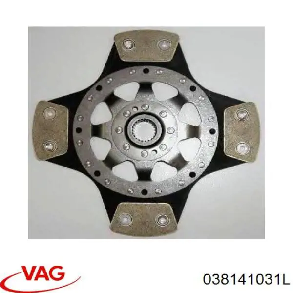 Compre 038141031L VAG Disco de embraiagem