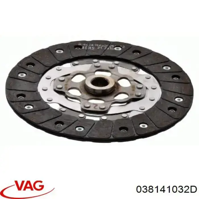 Compre 038141032D VAG Disco de embraiagem