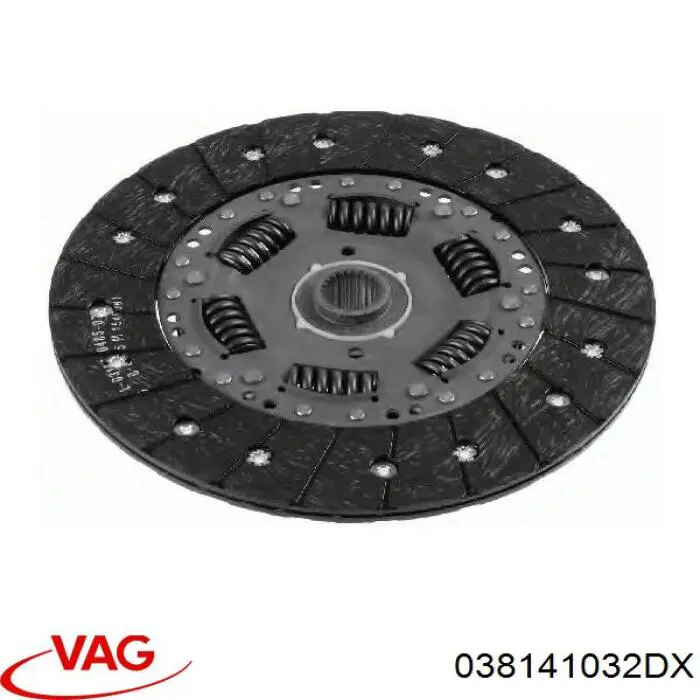 Compre 038141032DX VAG Disco de embraiagem