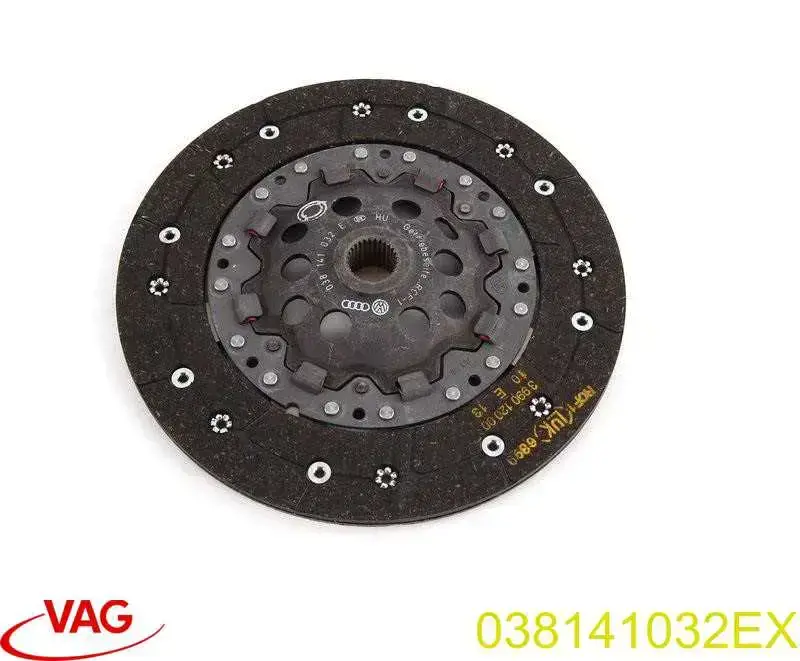 Disco de embraiagem VAG 038141032EX preço, a partir de 93,64 USD
