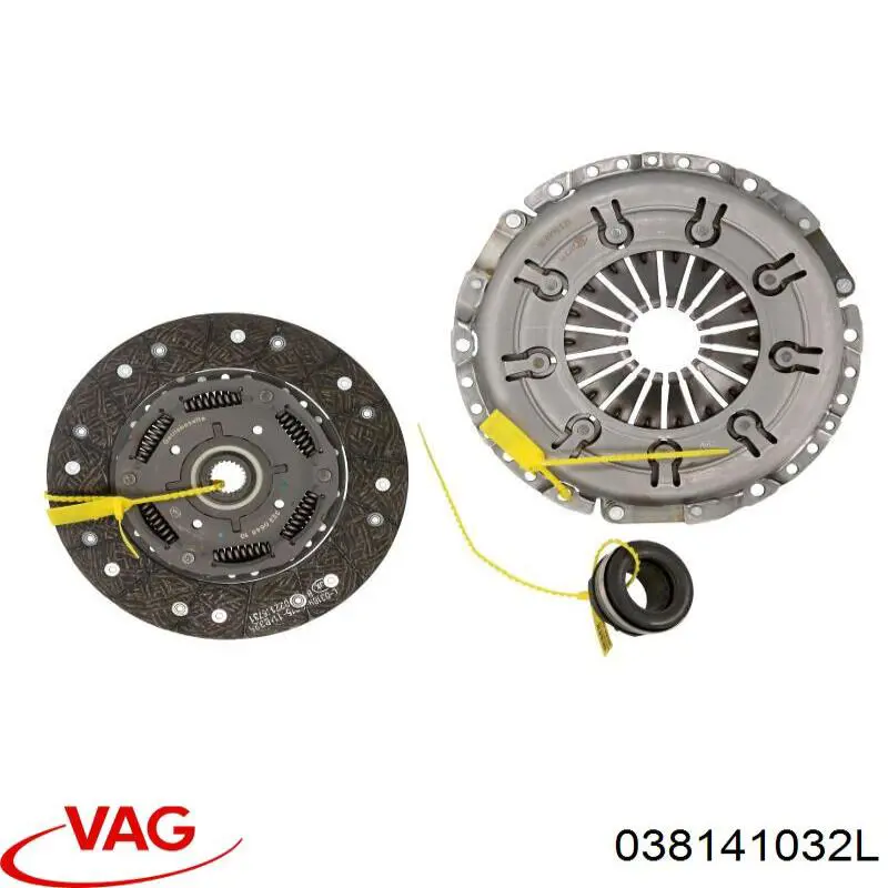 Disco de embraiagem VAG 038141032L preço, a partir de 214,42 USD