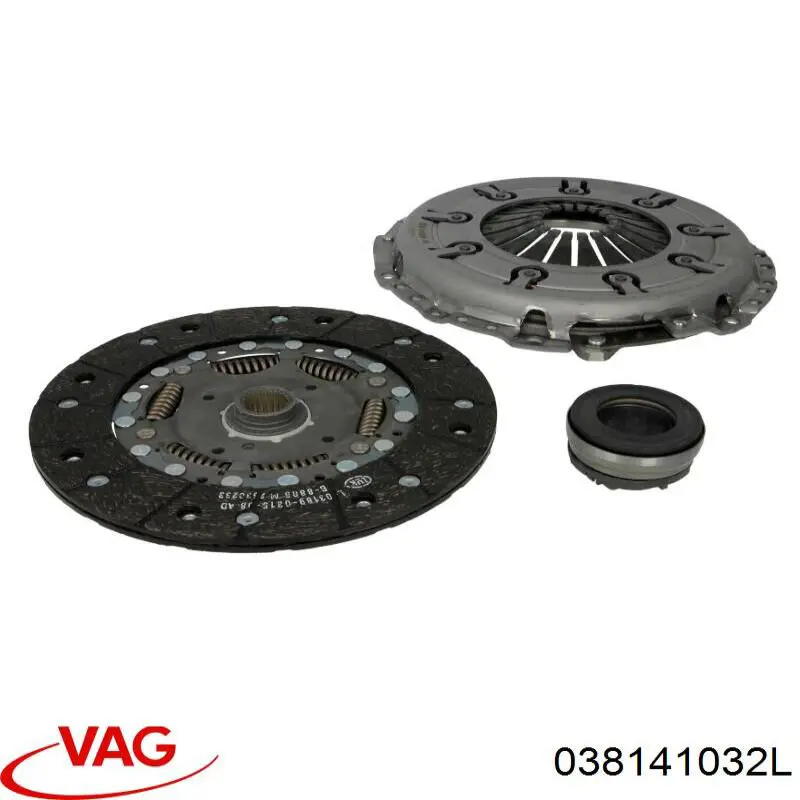 Compre 038141032L VAG Disco de embraiagem