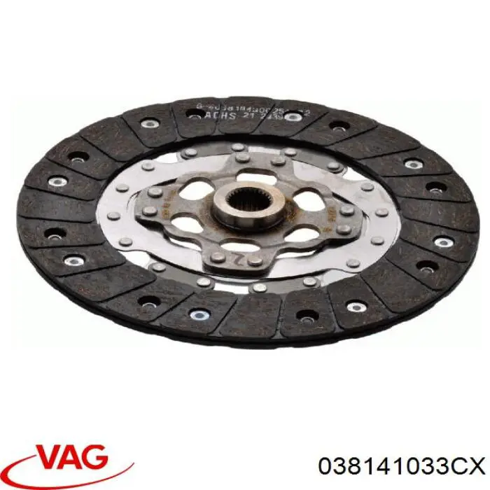 Compre 038141033CX VAG Disco de embraiagem