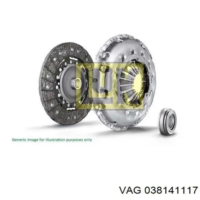 Cesta de embraiagem VAG 038141117 preço, a partir de 95,34 USD