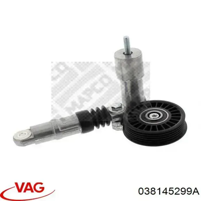 Compre 038145299A VAG Amortecedor de reguladora de tensão da correia de transmissão