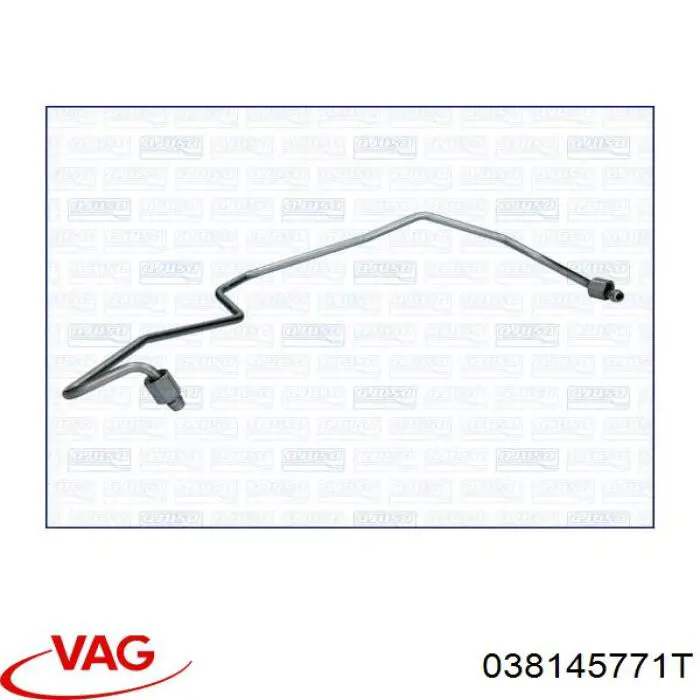 038145771T VAG Tubo (mangueira) de fornecimento de óleo de turbina