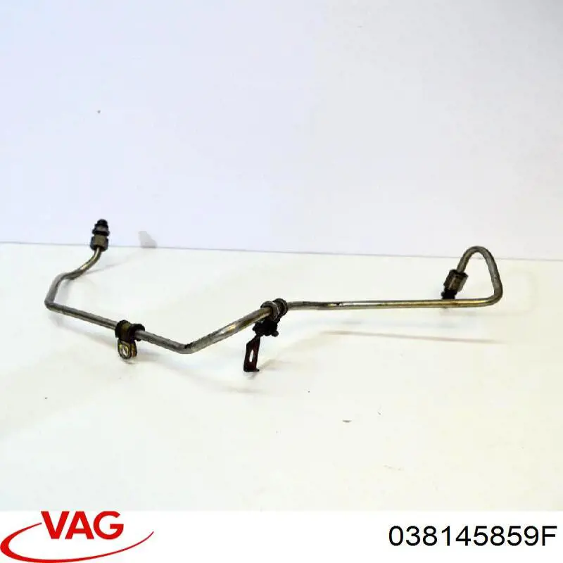 038145859F VAG Consola de tubo de fornecimento de óleo de turbina