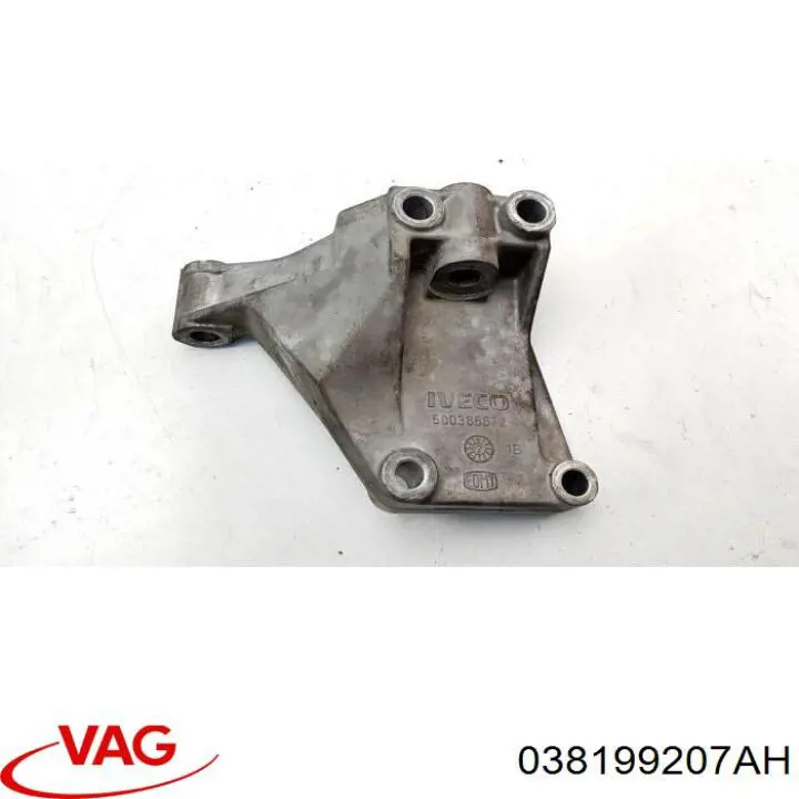 Consola de coxim (apoio) direita de motor VAG 038199207AH preço, a partir de 222,64 USD
