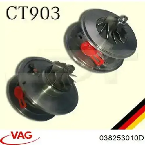 Turbina VAG 038253010D preço, a partir de 93,64 USD