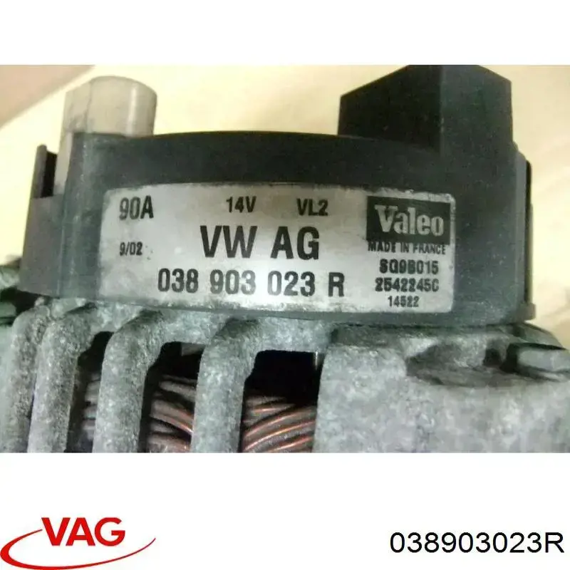 Compre 038903023R VAG Gerador