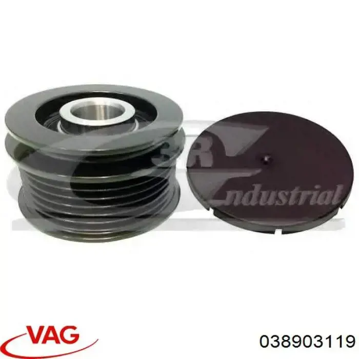 Compre 038903119 VAG Polia do gerador
