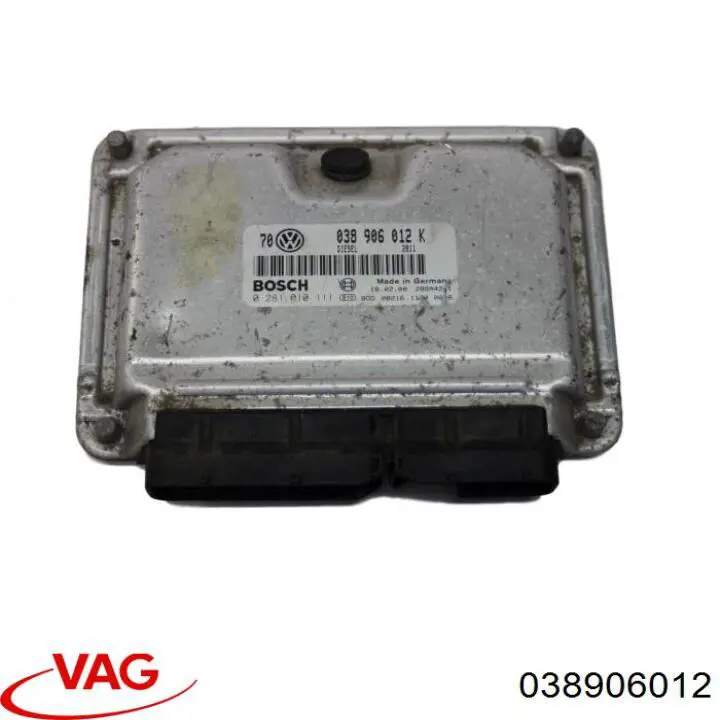 038906012 VAG Módulo de direção (Centralina eletrônica) de motor