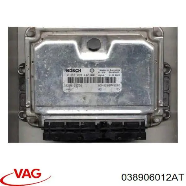 038906012AT VAG Módulo de direção (Centralina eletrônica) de motor