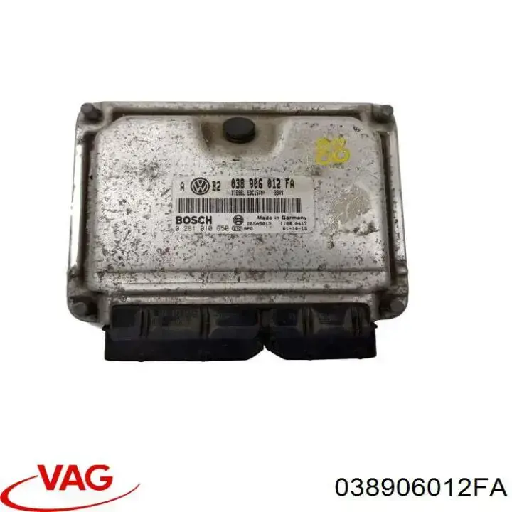 038906012FA VAG Módulo de direção (Centralina eletrônica) de motor