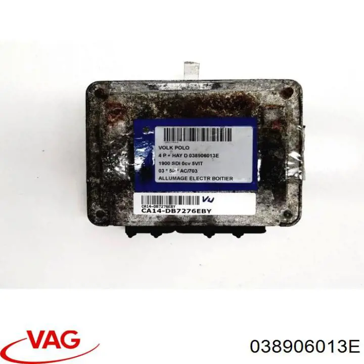 Módulo de direção (Centralina eletrônica) de motor VAG 038906013E preço, a partir de 130,25 USD
