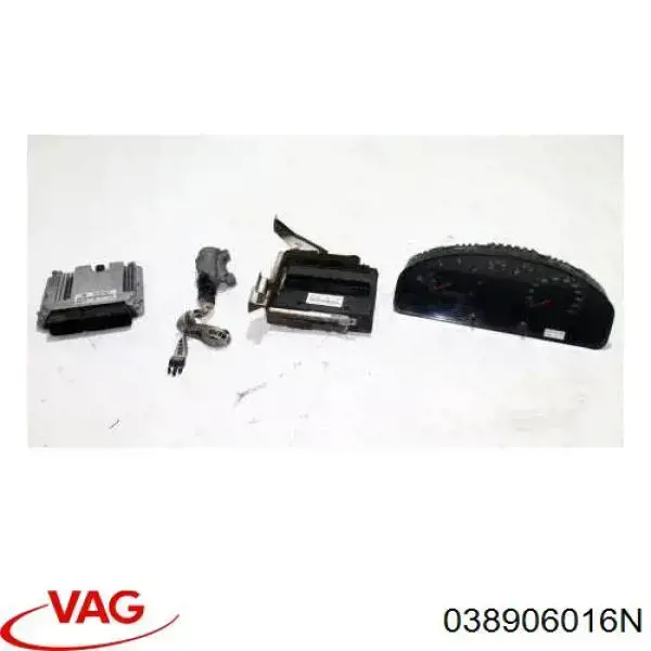 038906016N VAG Módulo de direção (Centralina eletrônica) de motor