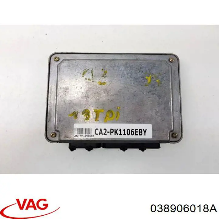038906018A VAG Módulo de direção (Centralina eletrônica) de motor