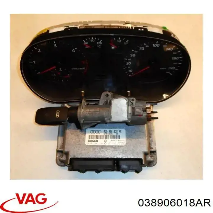 038906018AR VAG Módulo de direção (Centralina eletrônica) de motor