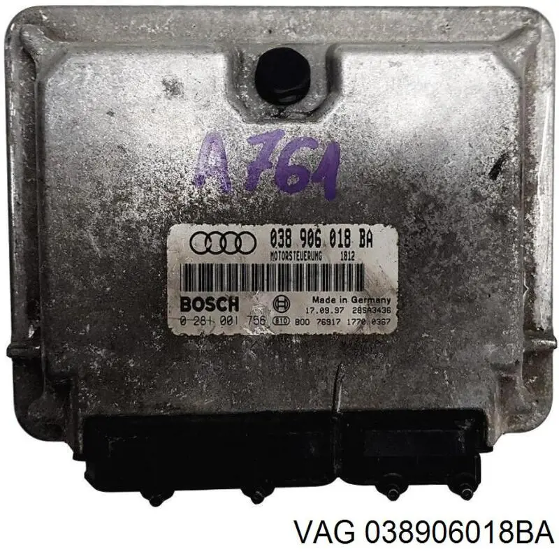 Módulo de direção (Centralina eletrônica) de motor VAG 038906018BA preço, a partir de 92,10 USD