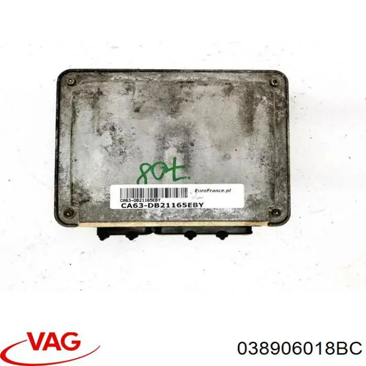038906018BC VAG Módulo de direção (Centralina eletrônica) de motor