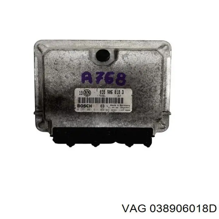 038906018D VAG Módulo de direção (Centralina eletrônica) de motor