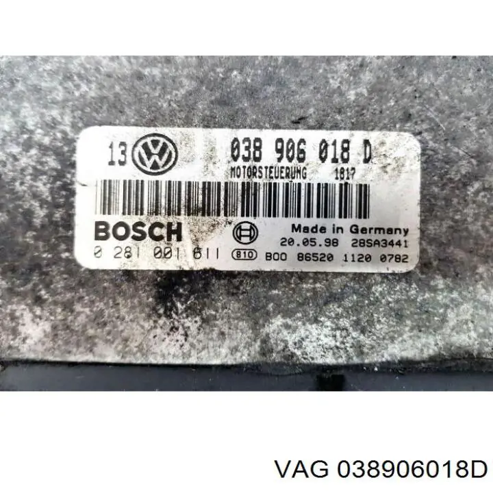 Módulo de direção (Centralina eletrônica) de motor VAG 038906018D preço, a partir de 95,34 USD