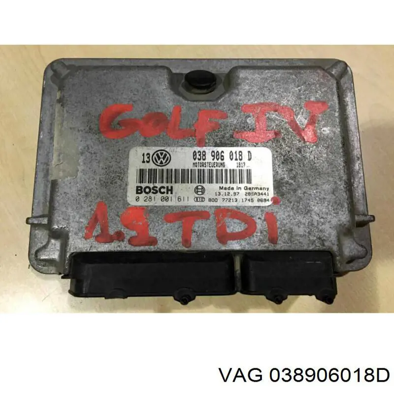 Compre 038906018D VAG Módulo de direção (Centralina eletrônica) de motor