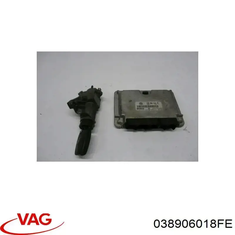 038906018FE VAG Módulo de direção (Centralina eletrônica) de motor