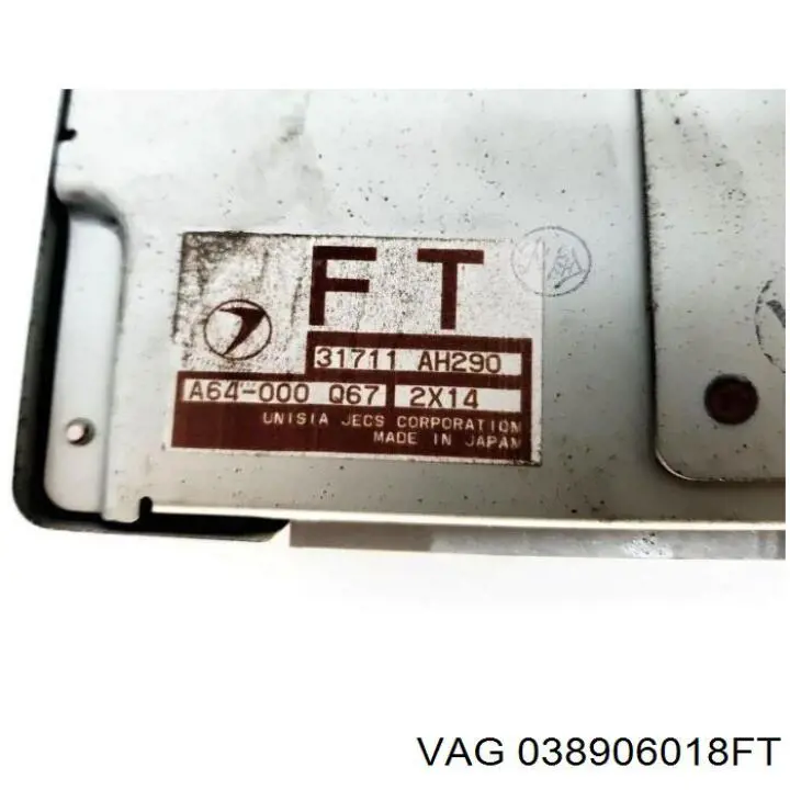 Módulo de direção (Centralina eletrônica) de motor VAG 038906018FT preço, a partir de  