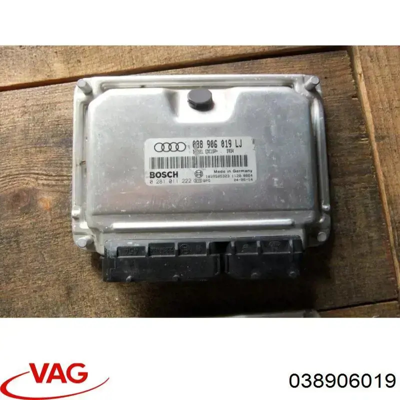 Módulo de direção (Centralina eletrônica) de motor VAG 038906019