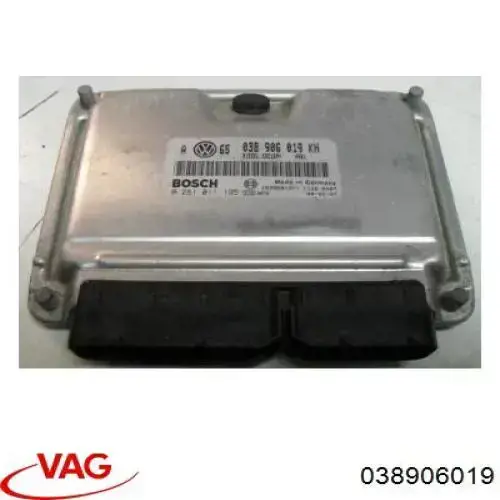 038906019 VAG Módulo de direção (Centralina eletrônica) de motor