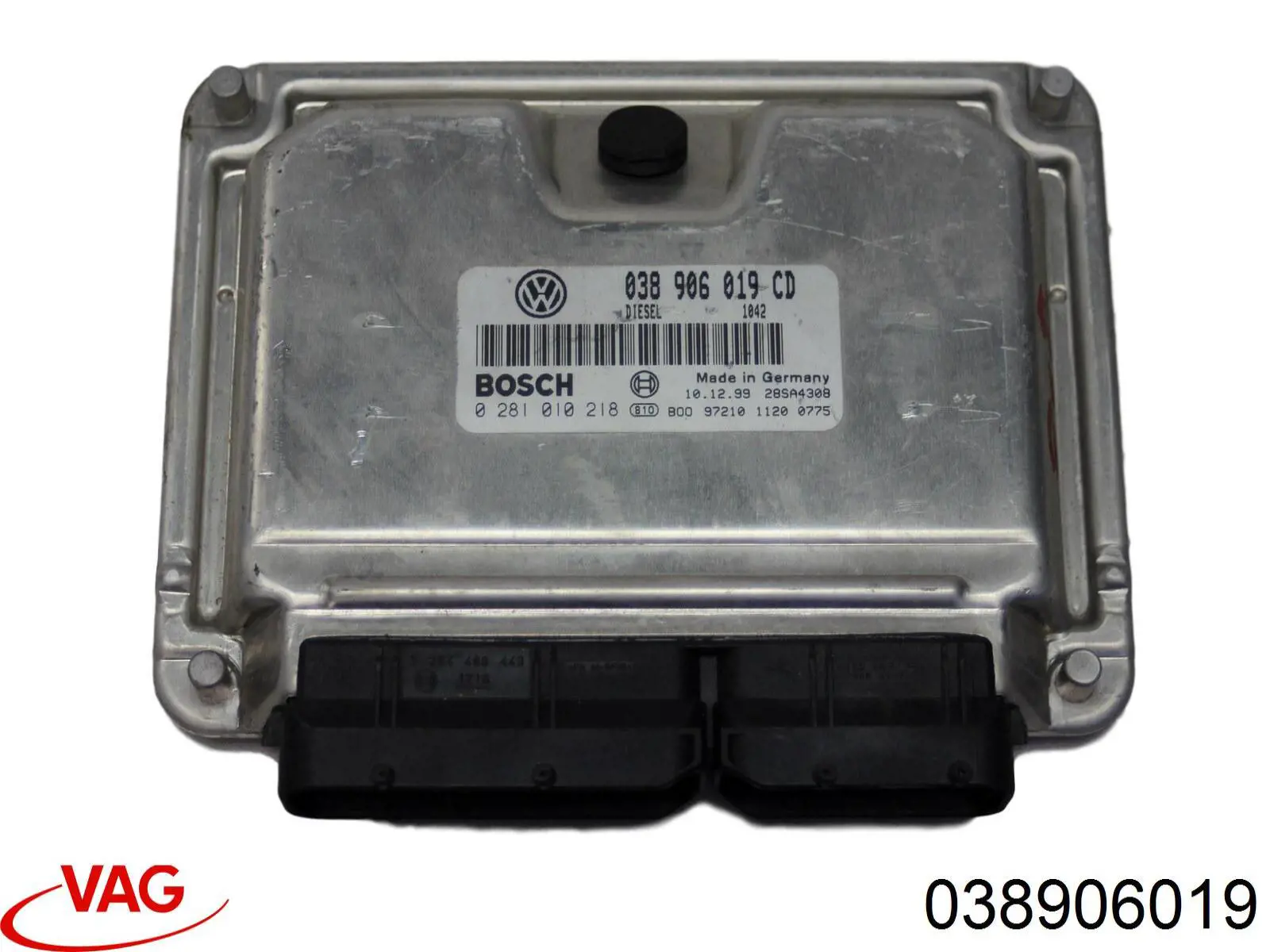 038906019 VAG Módulo de direção (Centralina eletrônica) de motor