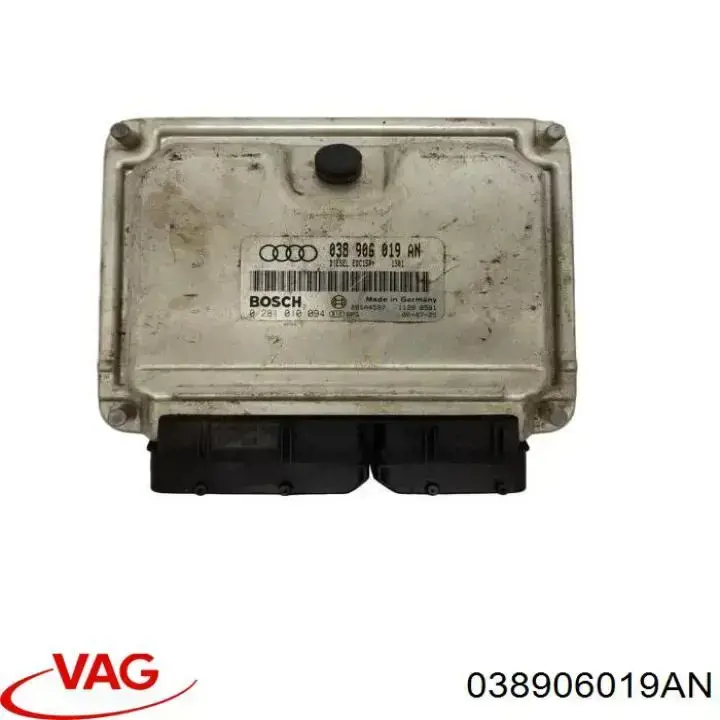 038906019AN VAG Módulo de direção (Centralina eletrônica) de motor